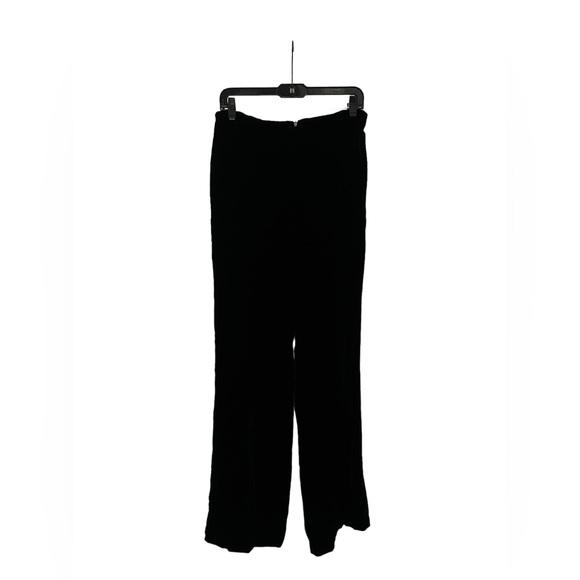 Z by Zelda Black Velvet Pants Size 6 Back Zip - Picture 1 of 5